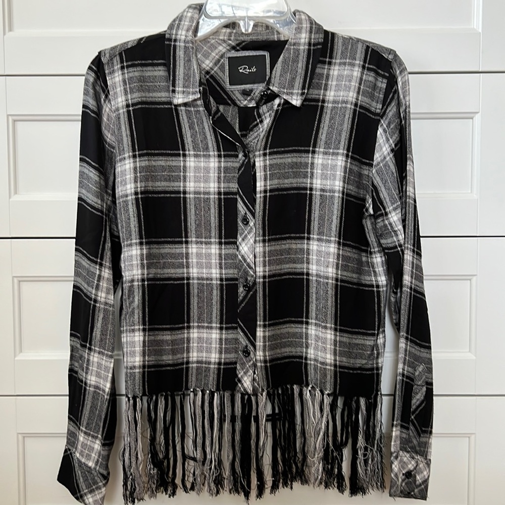 Rails plaid top